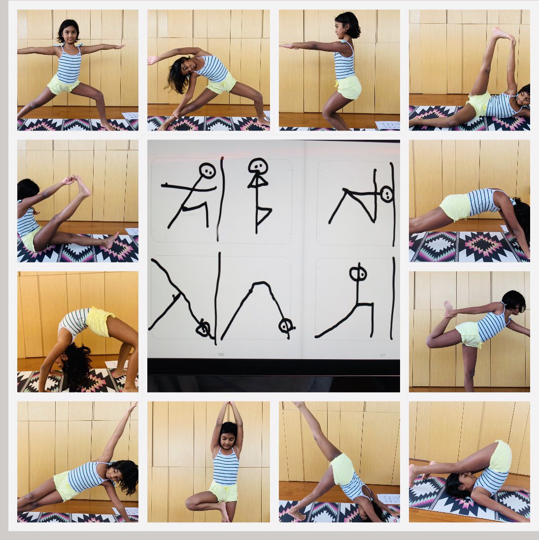 STROOBANT's tweet image. Yoga at home