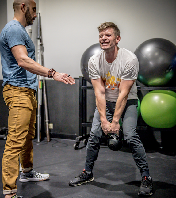 ATF_Tribe's tweet photo. It's not just about picking up weights and moving them. It's the shared suffering that allows us to be vulnerable enough to grow together! #WorkoutWednesday #ATF14Jim #ATF14 #DefyImpossible https://t.co/uwq5Gof9ly