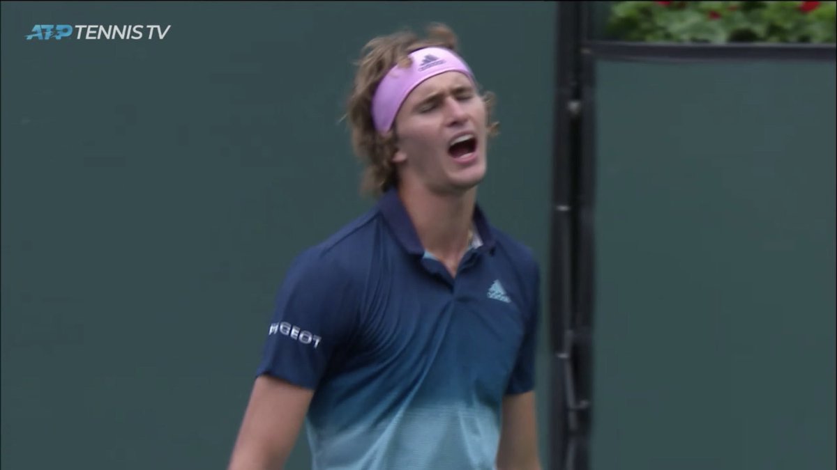 Sascha Zverev as emojis: a thread.