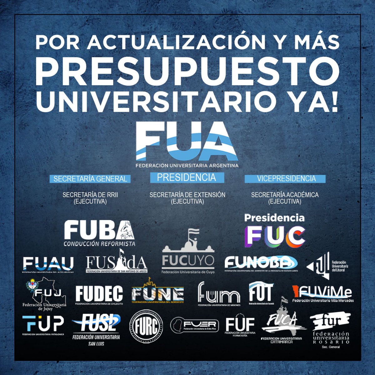 rhgallardo11's tweet photo. La situación presupuestaria de nuestra querida educación pública sigue siendo paupérrima. Hasta cuándo el estado va a catalogar a esta gran herramienta de equidad y progreso cómo un gasto y no una prioridad?
#MasPresupuestoYA
#NoAlAjusteUniversitario
#EducaciónPúblicaSiempre https://t.co/WEOUJ8ymtl