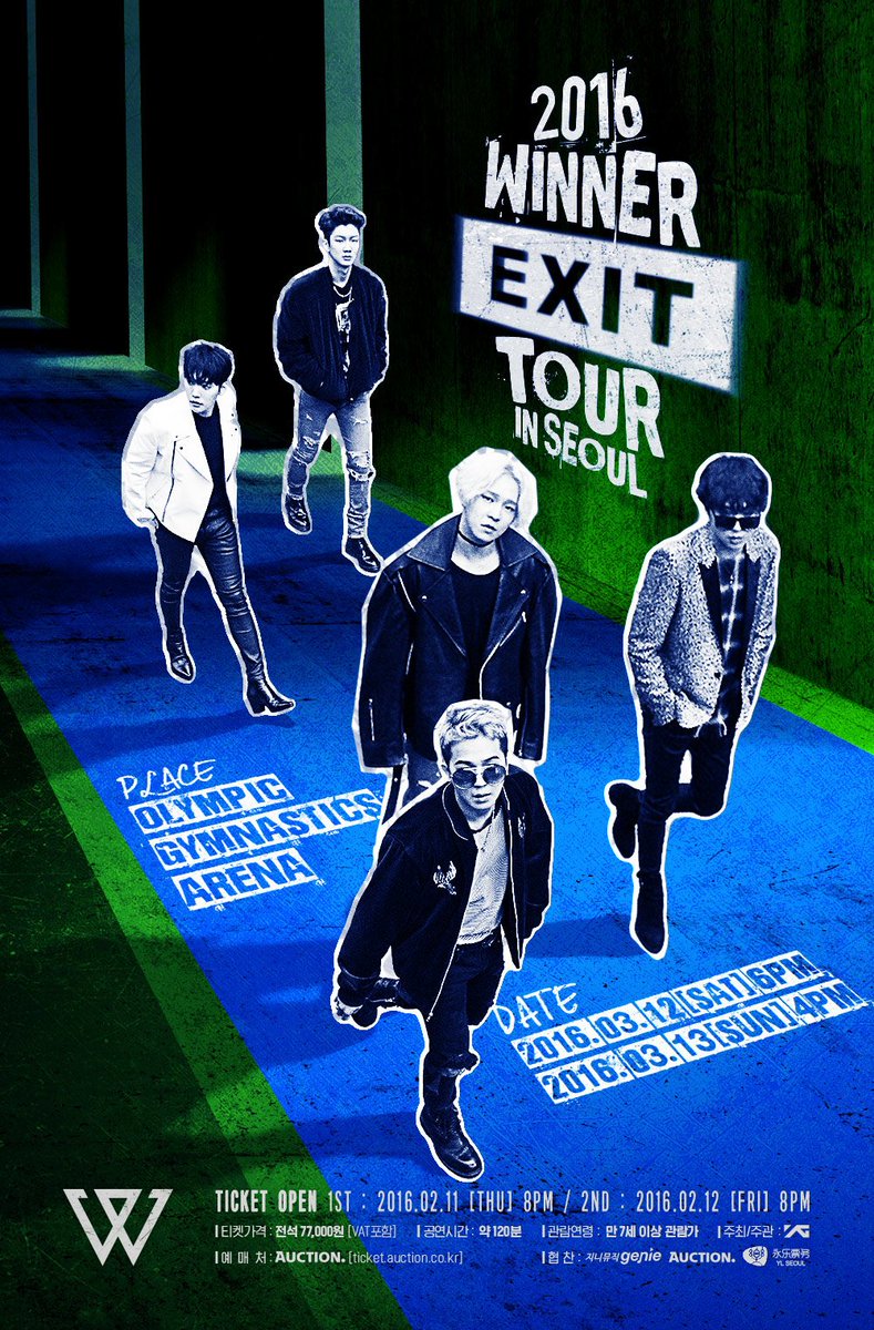 EXIT TOUR IN SEOUL; cómo empezar. Aquí hablaré simultáneamente de dos sucesos: el tour y el ataque de GRST, uno de los más grandes fansites de otro grupo de YG, que venían atacando a WINNER desde 2015.