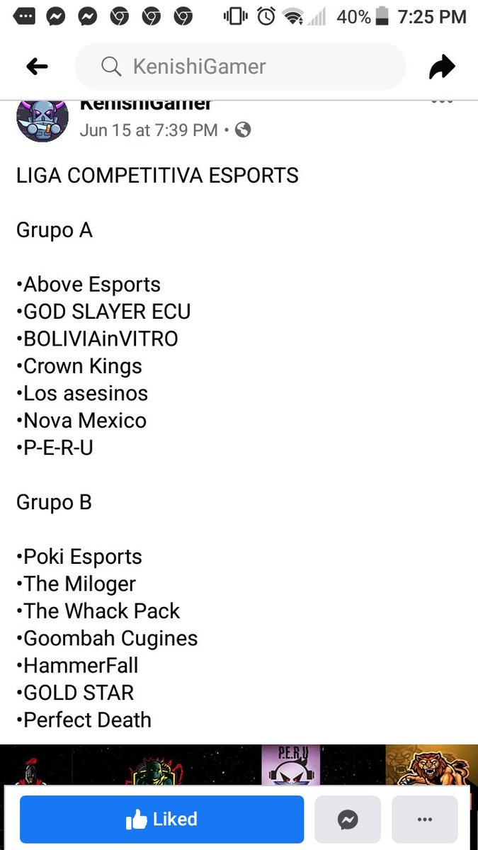 Seremos del grupo A 
Organisador <a href="/KYamano2/">Kenishi Yamano</a>