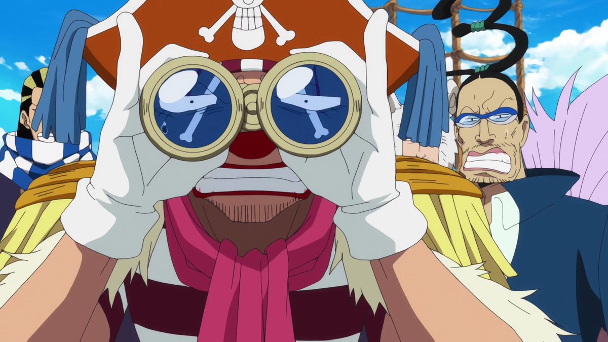 Luffy protected Hancock  Also Buggy cares 