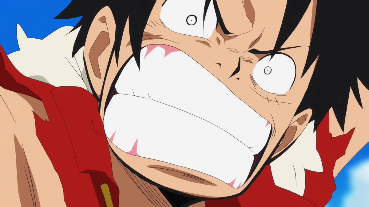 I also have a thing for angry Luffy