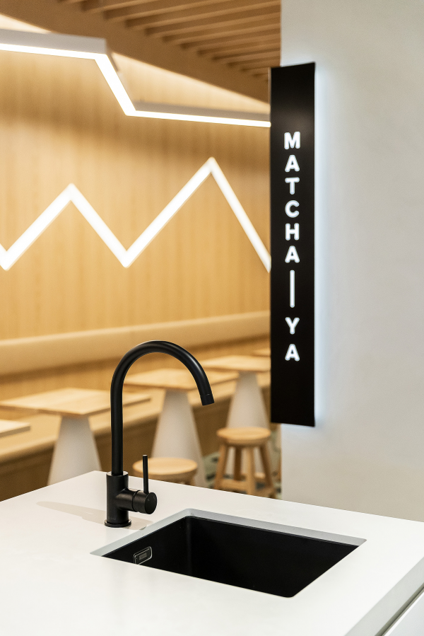 hdesignfair's tweet photo. @GaryMcCartney beautifully executed Matcha-Ya in Sydney as a showcase for everything matcha in an instagramable environment with Japanese tradition &amp; attention to detail featuring a Sydney twist. Get inspo for your next project at #HDF20! #design #cafedesign #hospitalitydesign https://t.co/9zjPgQXrmF