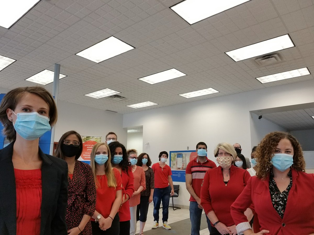 We stand together with the #IndigenousPeoples as we celebrate the #IndigenousHistoryMonth at #bmo Innes and 10th line road.