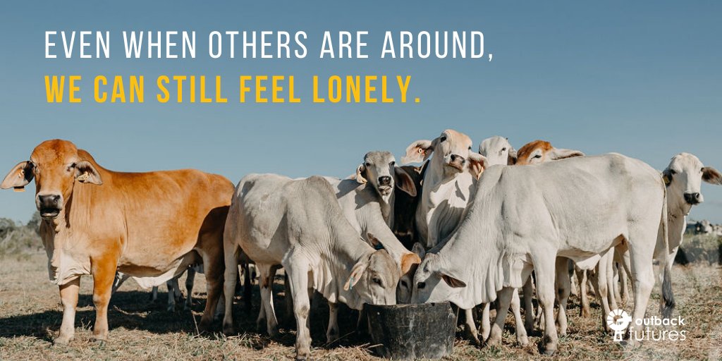 1 in 4 Australian adults are lonely.* Even if we see people regularly, a lack of genuine connection with others can make us feel distressed, cut off, sad, or alone. Chat with our team - we understand the extra challenges of overcoming loneliness in the bush.