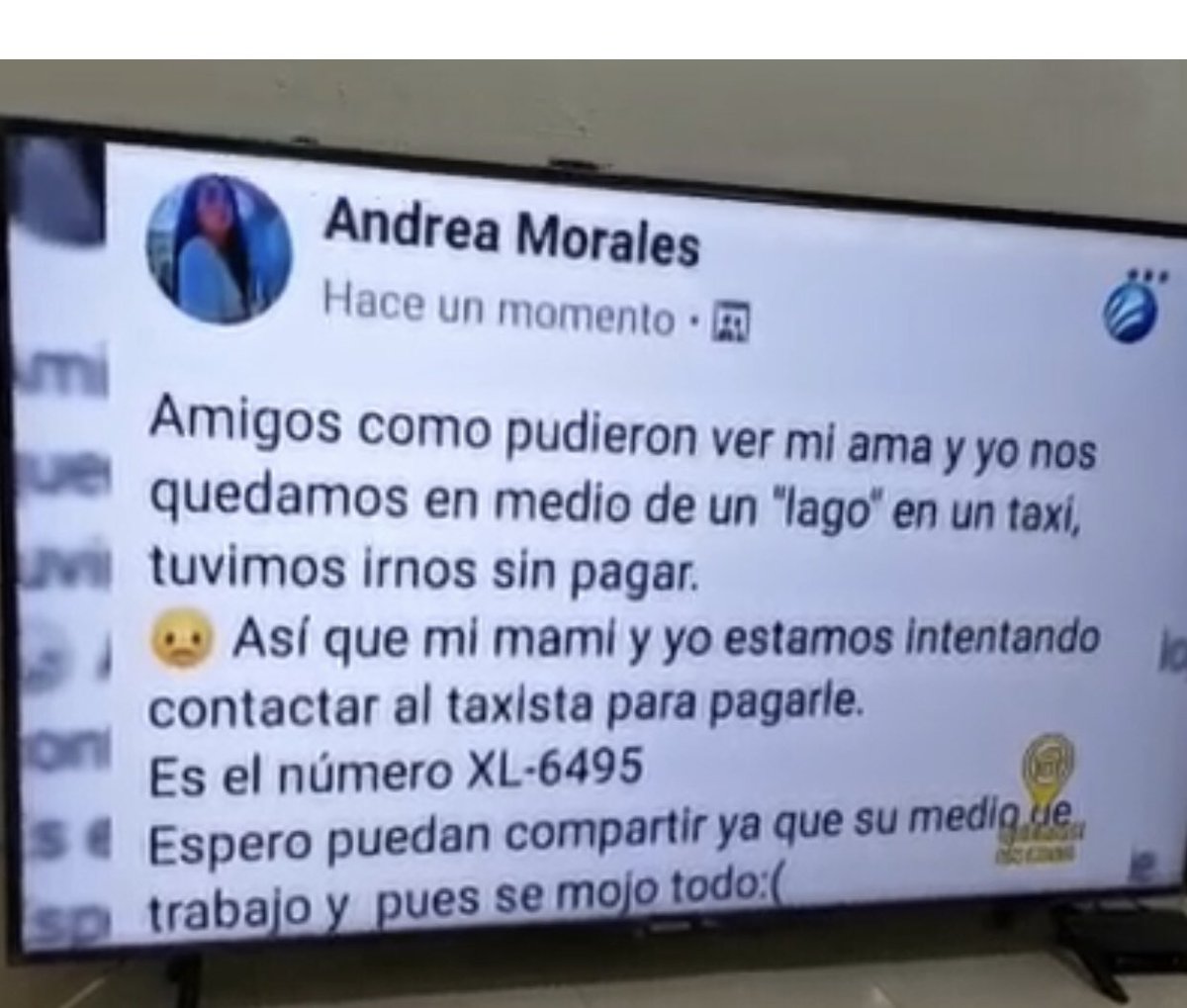 Ya hasta en <a href="/MeganoticiasXAL/">Meganoticias Xalapa</a>  está la nota. Buscan al taxista XL-6495, para pagarle el viaje. 😍
Xalapa esta llena de historias bonitas.