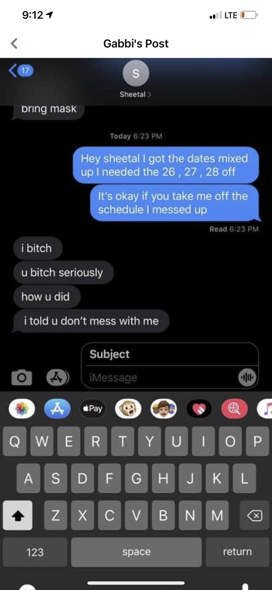 Dee_The_Real's tweet photo. @dunkindonuts why do let your managers talk to your employees like this??? This girl mixer up her dates and your manager says this to the employee... https://t.co/9m1ysCP9kU