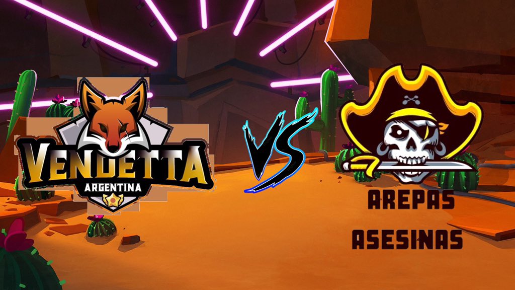 Lo que se viene a continuación: 

⚔️ Partido Amistoso
⏰10pm
🆚 <a href="/Vendetta_ARG/">Vendetta ARG (#QuedateEn🏠)</a> 
📒 Bo3xBo3
❌ Ban por set