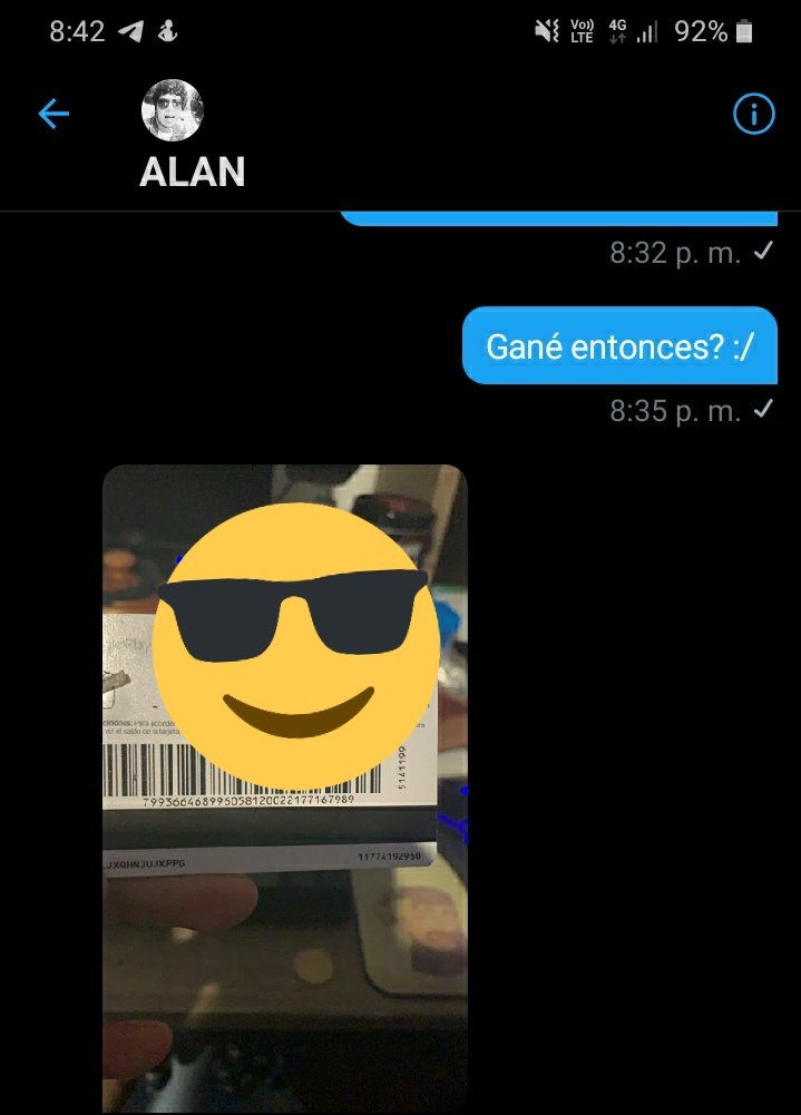 Gracias a <a href="/SPROKEY/">ALAN</a>  por cumplir por el sorteo, si cumple.