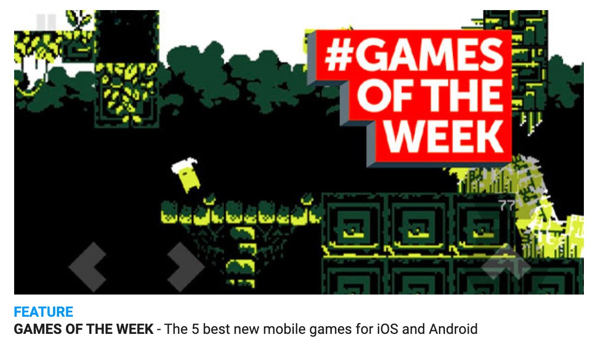 bruinengineer's tweet photo. Congratulations to the #Buildbox community's @AppSirGames for being this week's showcase game for @PocketGamer #GamesOfTheWeek
#HopBound
https://t.co/6V1wwMjqUP
@buildbox #nocode #gamedev https://t.co/RQis3s4EqF