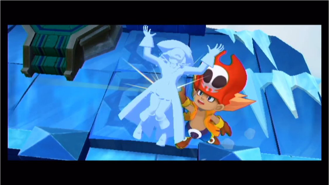 七瀬迅来 宝島z バルバロスの秘宝 カプコン Wii ジャンル 凍結 ライバル兼ヒロインのキャプテン ローズが 中盤のステージで凍結され 青みがかった氷像になります ボスの凍結ブレスを浴びて 逃げる姿から間抜けな格好で凍り付く