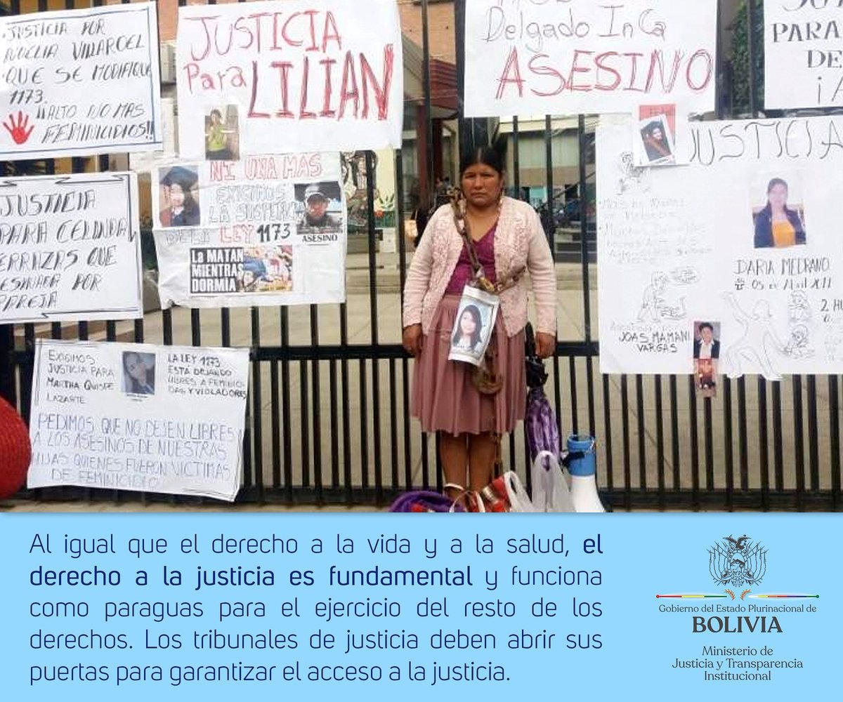 JusticiaBol's tweet photo. 𝘓𝘰𝘴 𝘵𝘳𝘪𝘣𝘶𝘯𝘢𝘭𝘦𝘴 𝘥𝘦 𝘫𝘶𝘴𝘵𝘪𝘤𝘪𝘢 𝘥𝘦𝘣𝘦𝘯 𝘨𝘢𝘳𝘢𝘯𝘵𝘪𝘻𝘢𝘳 𝘦𝘭 𝘢𝘤𝘤𝘦𝘴𝘰 𝘦𝘧𝘦𝘤𝘵𝘪𝘷𝘰 𝘢 𝘭𝘢 𝘫𝘶𝘴𝘵𝘪𝘤𝘪𝘢.

#𝘈𝘤𝘤𝘦𝘴𝘰𝘈𝘓𝘢𝘑𝘶𝘴𝘵𝘪𝘤𝘪𝘢
#𝘋𝘦𝘱𝘦𝘯𝘥𝘦𝘋𝘦𝘛𝘪 https://t.co/up8WHBj2lX