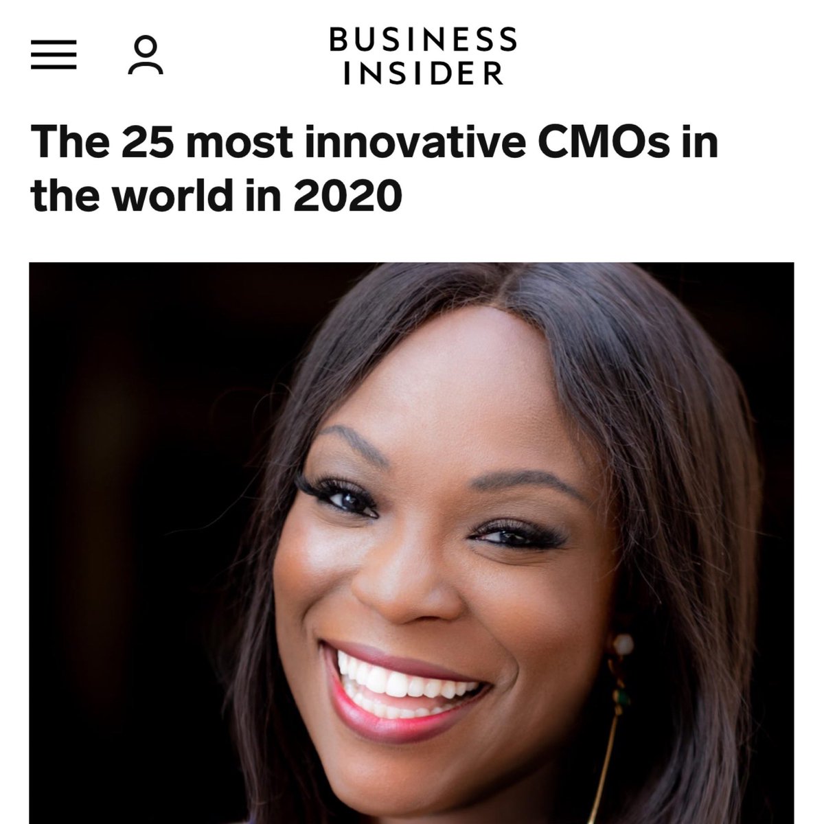 Thank you @businessinsider for recognizing the work we are doing @Carbon. I couldn’t do what I do without my amazing team. So, this recognition is really for them. Thank you to @EllenKullman and @Joseph_DeSimone whose leadership make it all possible. businessinsider.com/the-most-innov…