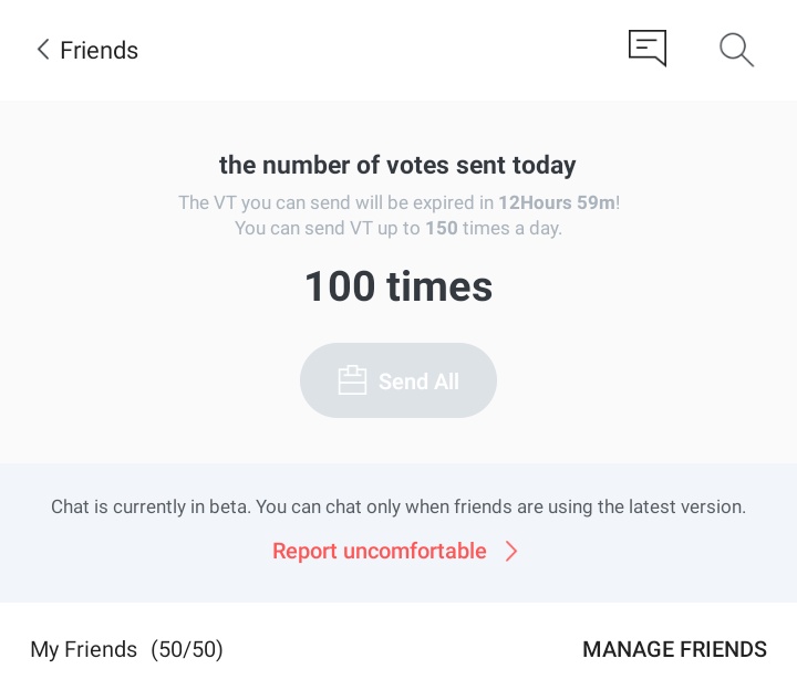 11. add 50 friends then send them votes, you can send votes thrice a day. your friends will also send votes, all you have to do is receive them.