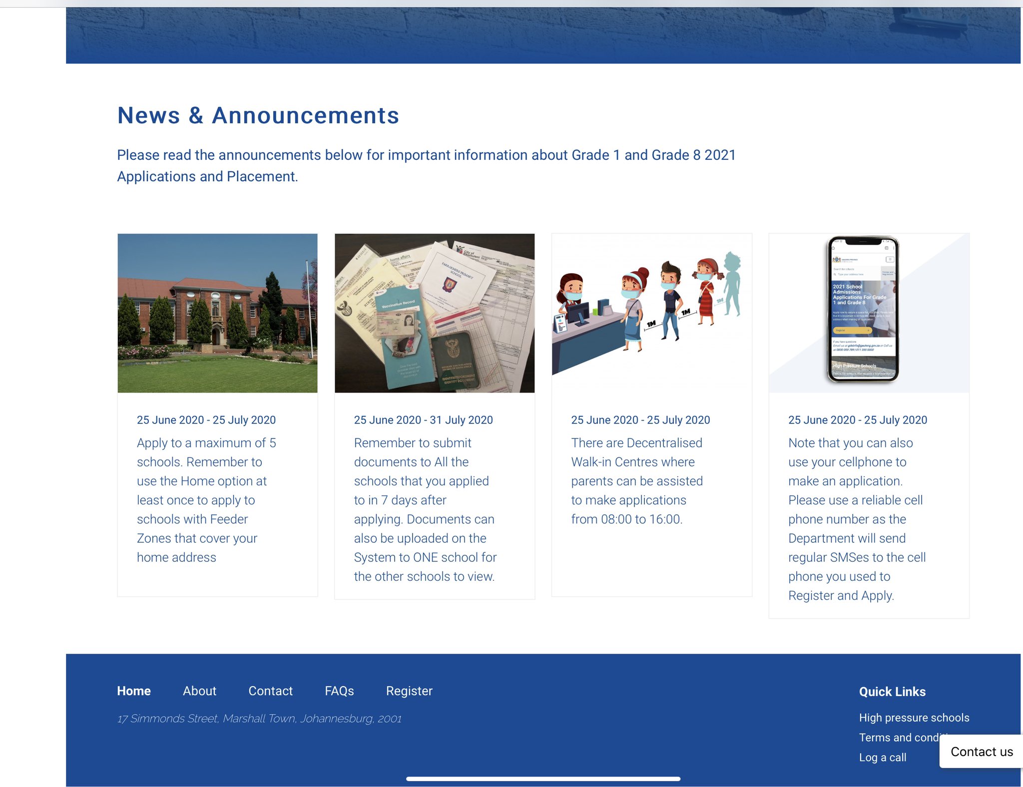 Panyaza Lesufi On Twitter Dear Parents And Guardians Please Get Ready It S That Time Of The Year To Apply To Enroll Your Child For Grade 1 And Or Grade 8 For The