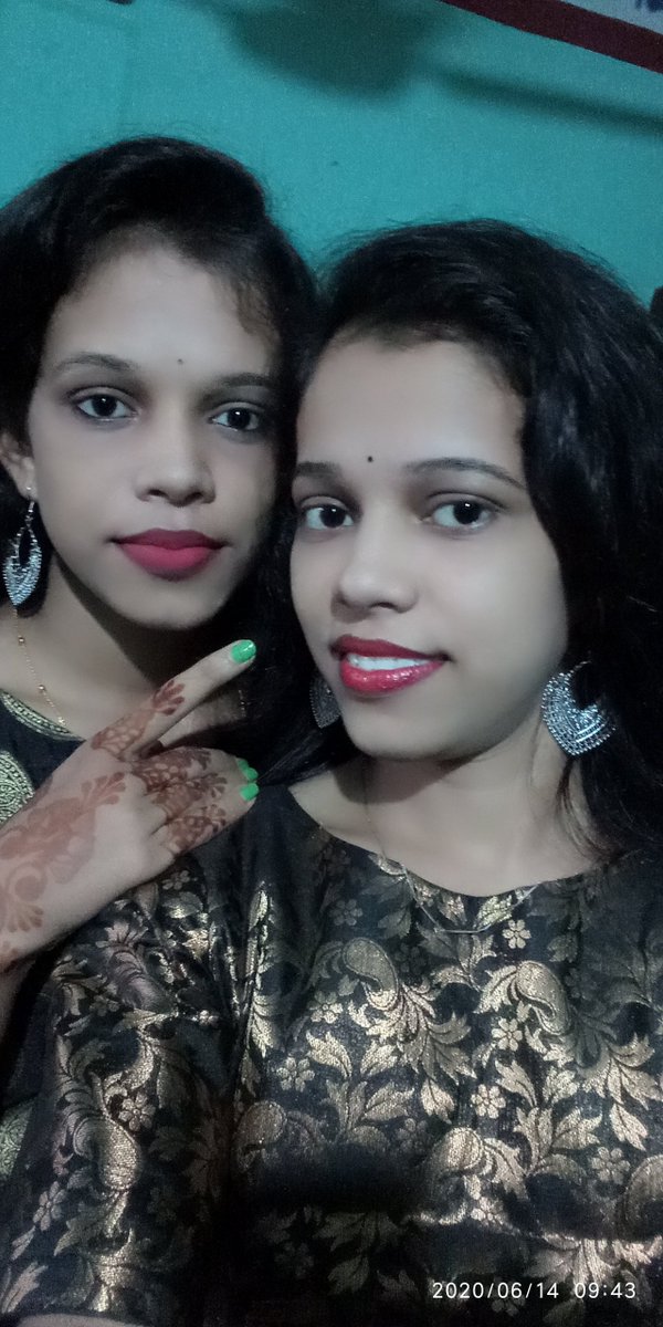 During childhood we are fight over everything......... But, Now we are smile over everything. You're my twins. But, Ultimately you're my teacher, friend, partner+lover and also my mirror 😘😘. @SauTrishna #twinning
