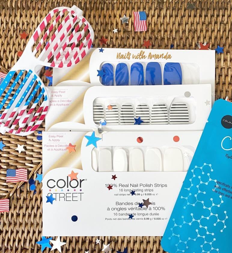 If you missed the Patriotic Shades, these bundles make a great mixed mani! You can order through me, Pm me. #colorstreet #colorstreetnails #nails #usa #patriotic #manicure #redwhiteandblue #4thofjuly #america #aspensky #swissandtell #safarichic #greekingout #betweenthelines #sold