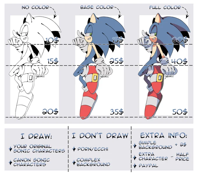 hello, my dears!!? i'd like to take a few commissions for now. contact me in dm if you intrested (or if you have any questions)! I don't bite!??

#SonicTheHedgehog #commissionopen #Commission 