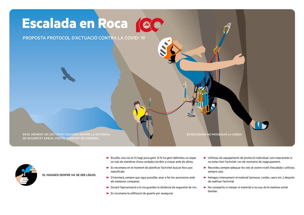 Recordeu, abans de gaudir de les activitats de muntanya o utilitzar refugis consulteu les mesures excepcionals post #covid19.  

Protocols activitats i esports de muntanya ➡ bit.ly/2APuL7l

Protocol refugis ➡ bit.ly/3e85NhT

#sentlamuntanya #joActuo #100feec