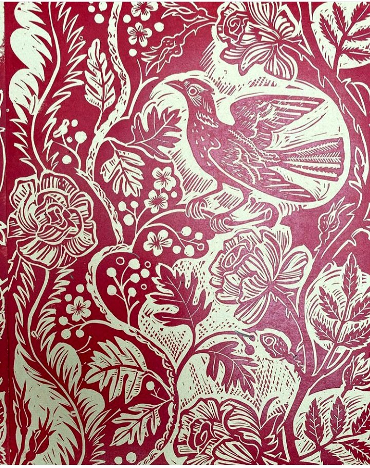 Christopher Shaw Bookbinder on Twitter "New decorative paper by Mark