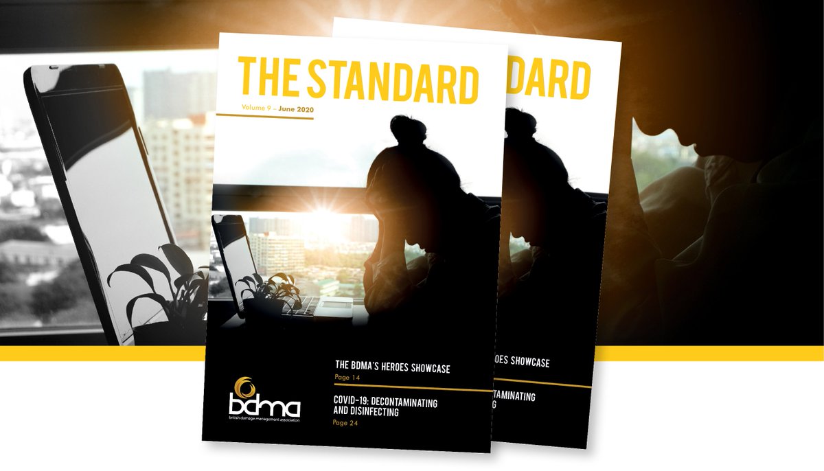 TheBDMA's tweet photo. The June edition of The Standard has just been released. Read the edition here: https://t.co/HQorlJ54k6 Well done to the winner of 'The BDMA's Heroes' feature... David Gamble of @care_disaster!
Thank you to all our contributors and sponsors #DamageManagement #Insurance #COVID19 https://t.co/umU8Gpuowo