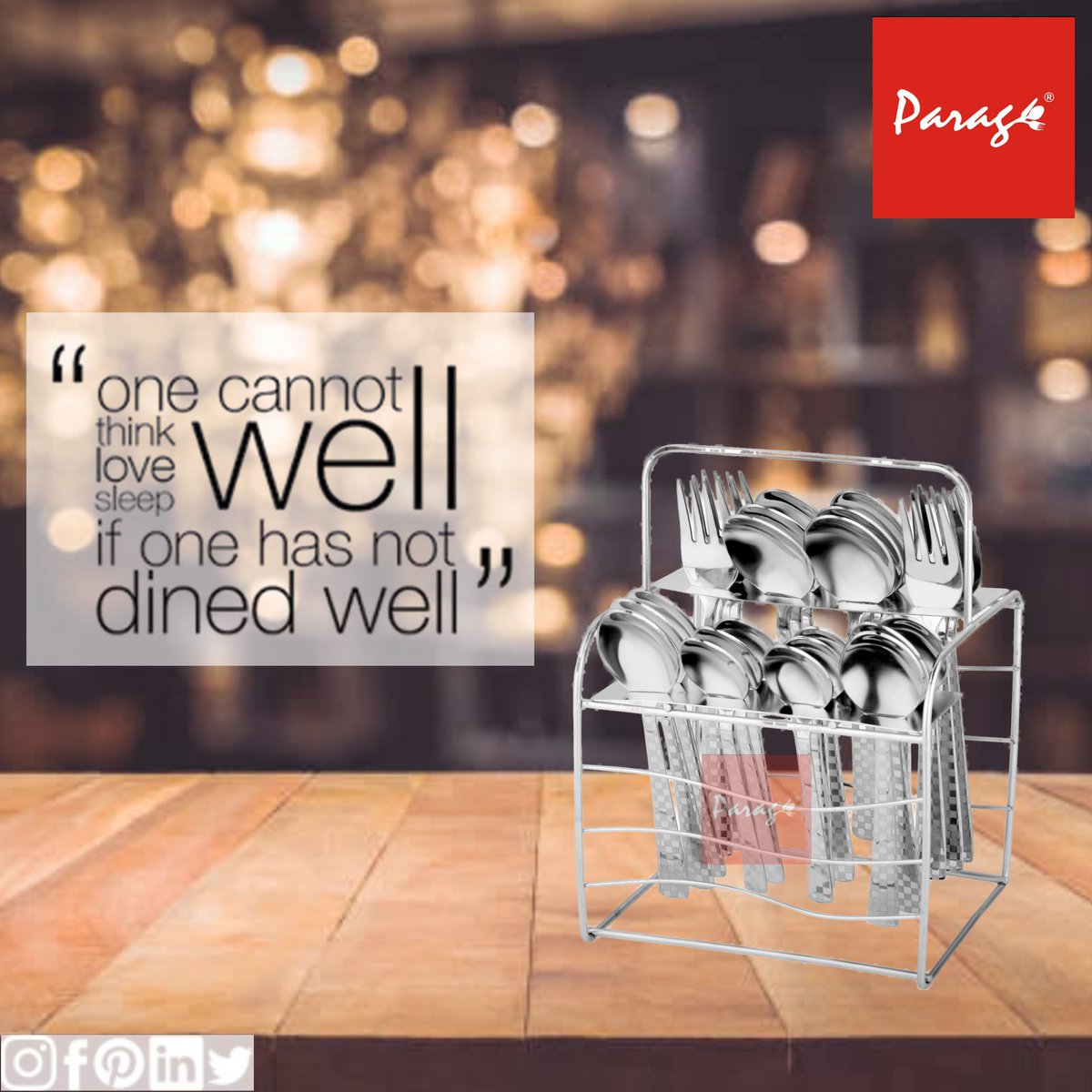 Parag_Cutlery's tweet image. Our premium stainless steel #cutleryset is all about quality and style. While the stainless steel ensures longevity, the simple style makes it perfect for any occasion.

amazon.in/s?me=A16EW6Z9U…
.
.
.
.
.
.
.
.
#dining #spoonset #cutlery #cutleryshoppe #cutleryset #govocalforlocal