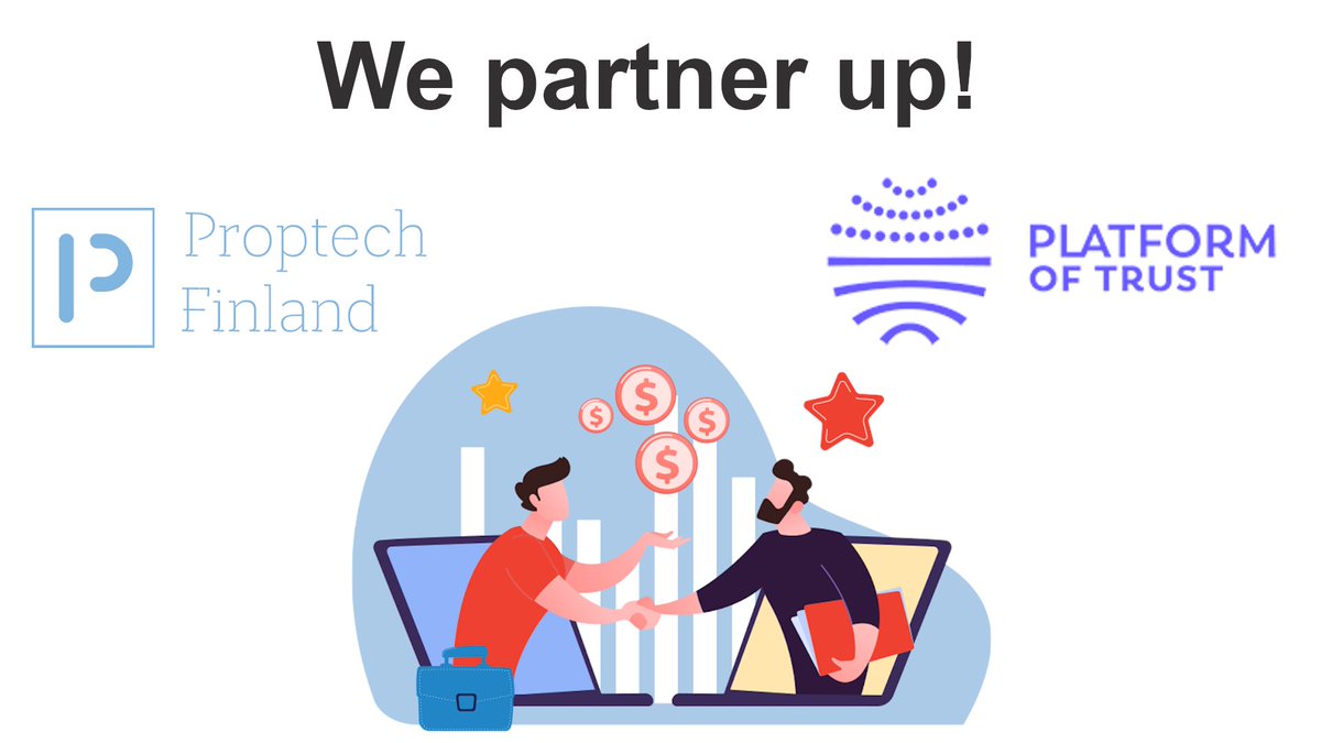 proptech_finland (@proptechf) on Twitter photo PropTech Finland and <a href="/PlatformOfTrust/">PlatformOfTrust</a> partner up!
More in our press release: bit.ly/2Yenh6S
#dataflows #proptech #proptechfi PropTech Finland and <a href="/PlatformOfTrust/">PlatformOfTrust</a> partner up!
More in our press release: bit.ly/2Yenh6S
#dataflows #proptech #proptechfi