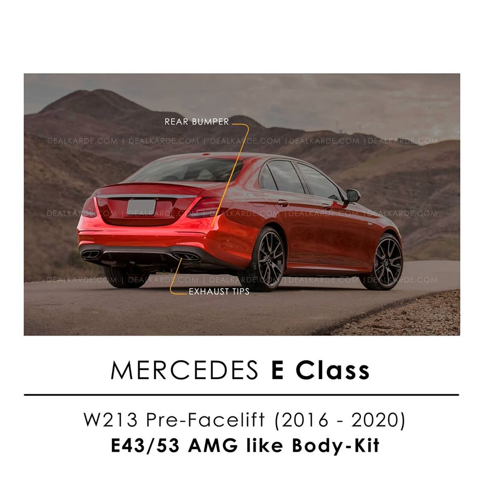 Facelift your E Class W213 (2016 - up) to sporty look with E55 AMG #newdelhi #kolkata #pune #Mumbai #exocticcar #banglore #hydrebad #cars4life #carseverywhere #modifiedsociety #modification #wheelsporn #carporn #dealkarde #aftermarketproducts #aftermarket #amazingcar247