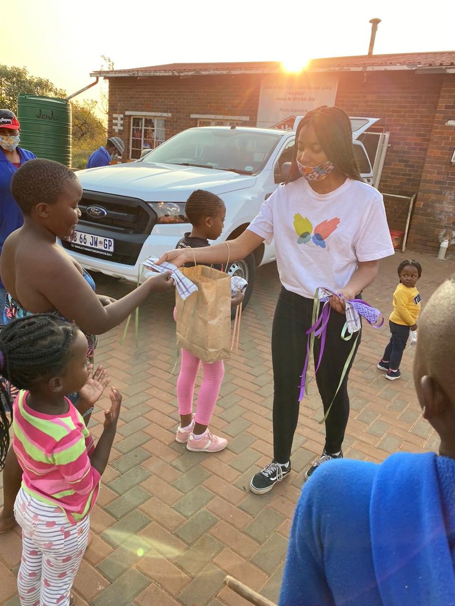 Global citizenship committee at work. Creating awareness of COVID 19 amongst rural communities and distributing some much needed supplies. Thank you for your hard work and involvement!