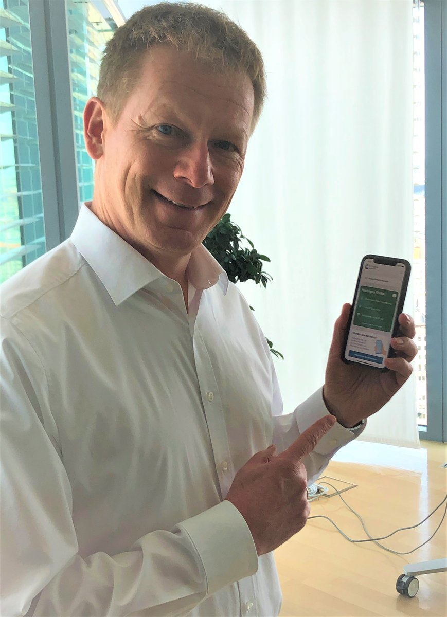 DB-Chef Richard Lutz zur #CoronaWarnApp: "Wenn alle ihren Beitrag leisten, wird es ein Erfolg. Mit jedem weiteren App-User steigt der Nutzen für die Allgemeinheit." 

Mehr dazu: bundesregierung.de/breg-de/themen…