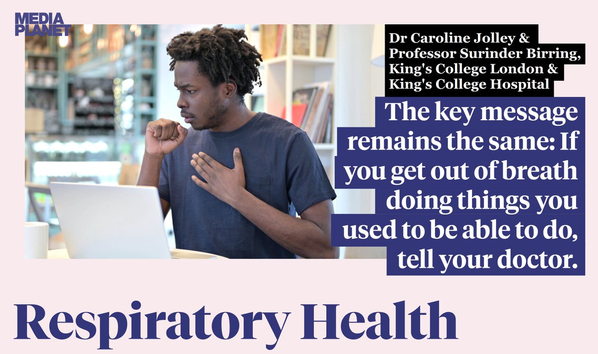 We're supporting the campaign for Respiratory Health. Read online healthawareness.co.uk/respiratory or in today’s @Guardian for the latest on respiratory conditions and common symptoms #RespiratoryHealth