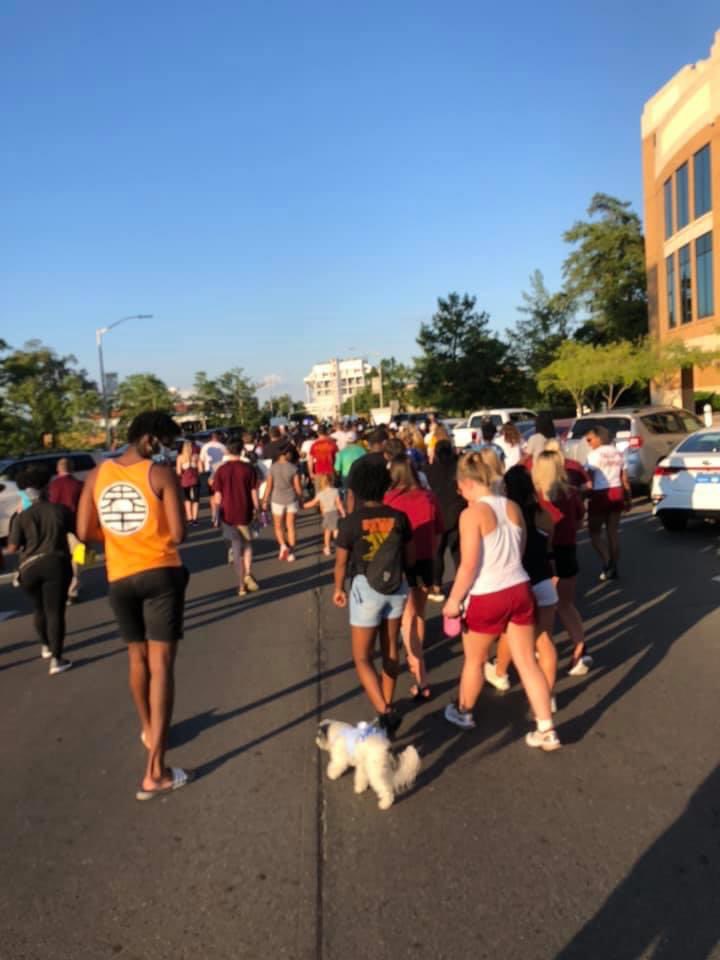 Special night on the Unity Walk with <a href="/ULM_Official/">University of Louisiana Monroe</a>  <a href="/ULMWarhawks/">ULM Warhawks</a> <a href="/CityofMonroe/">City of Monroe, LA</a> for Diversity, Equity, Respect &amp; Safety on campus! Thank you to <a href="/ulmcab/">ULM Campus Activities Board</a> for leading us in this fight. #TogetherWeWalk #WeAre1 #TheBestIsOnTheBayou #HawkYeah❤️🙌🏼