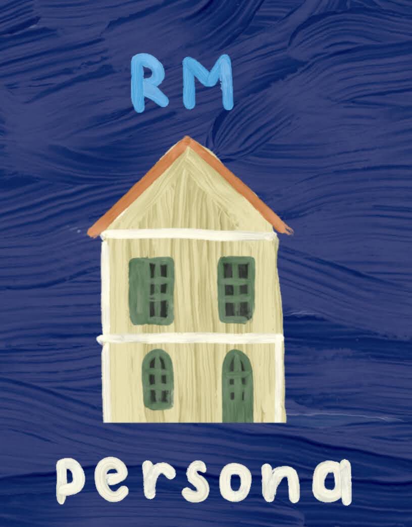 For RM’s Persona, I choose the painting of the Yellow House, Van Gogh and Paul Gauguin’s studio. I chose this place because to Van Gogh, he faced a new environment which forced him to put on a certain persona as an artist.