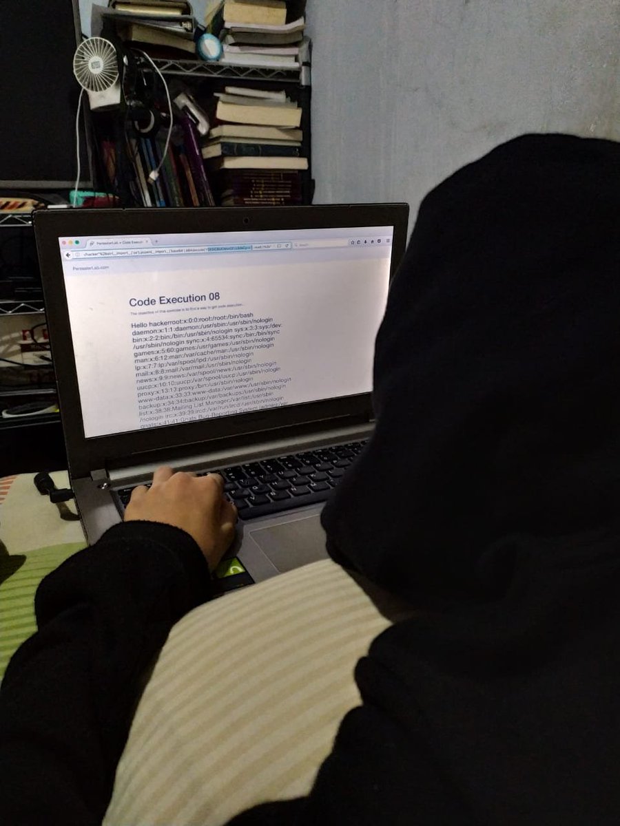 mprasodjo's tweet photo. My 10 year old boy learning at @PentesterLab. He said he enjoy it. https://t.co/EFYEl6qbDL