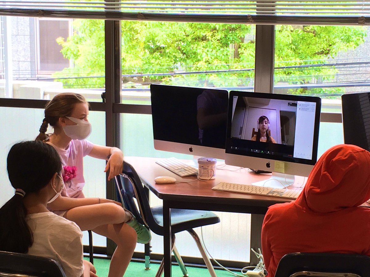 MSTokyoWillow's tweet photo. Presenting our projects and writing from our Learning From Home time #MSTelementary #MSTconfidence #MSTlanguage https://t.co/yudUB3vsvN