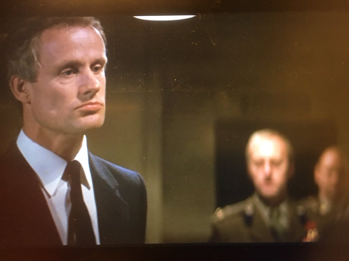 One more! Wolf Kahler - Colonel Dietrich in Raiders of the Lost Ark - plays KGB Secretary Andropov. If that name sounds familiar, then it’s because he’s 100% meant to be Yuri Andropov, according to author Craig Thomas’ original novel of Firefox.