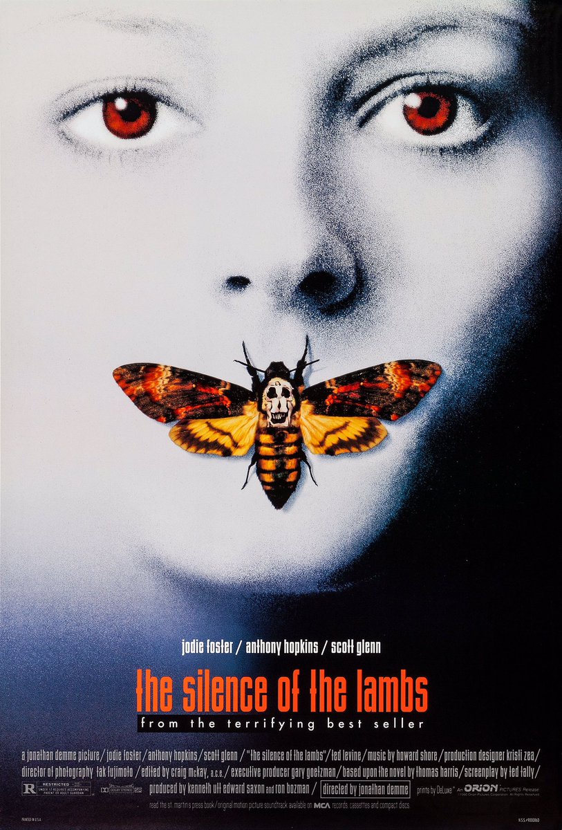 6/17/20 - The Silence of the Lambs (1991) Dir. Jonathan Demme