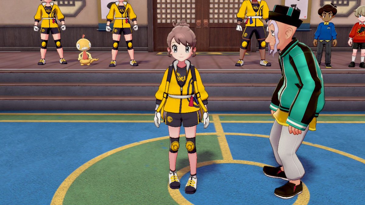 Iyu 道着可愛すぎるな 髪型が可愛いのもあるけど ポケモン剣盾 T Co Do84d1auvx Twitter
