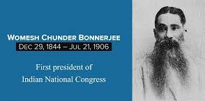 -- furthermore the first president of INC W.C. Bannerjee in 1885 stated in 1898 that INC "as it was originally started and it has since been carried on , is in reality the work of Dufferin"