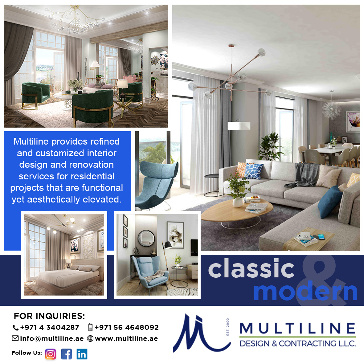 multilinedesign's tweet photo. We aim to create functional, yet luxurious indoor solutions for our customers because when it comes to style, you deserve the best.

For quality that stands out, #Multiline https://t.co/5sZfBZoYn2