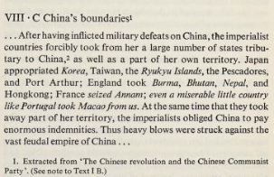 Let's go over Ghoble's sources. The first is Stuart R. Schram's translations of Mao's thoughts. Relevant bits on Nepal screenshots attached from 1939.Note, nowhere Mao says CCP will assert territorial designs on Nepal (no five fingers here). All he says is England 'took' Nepal.