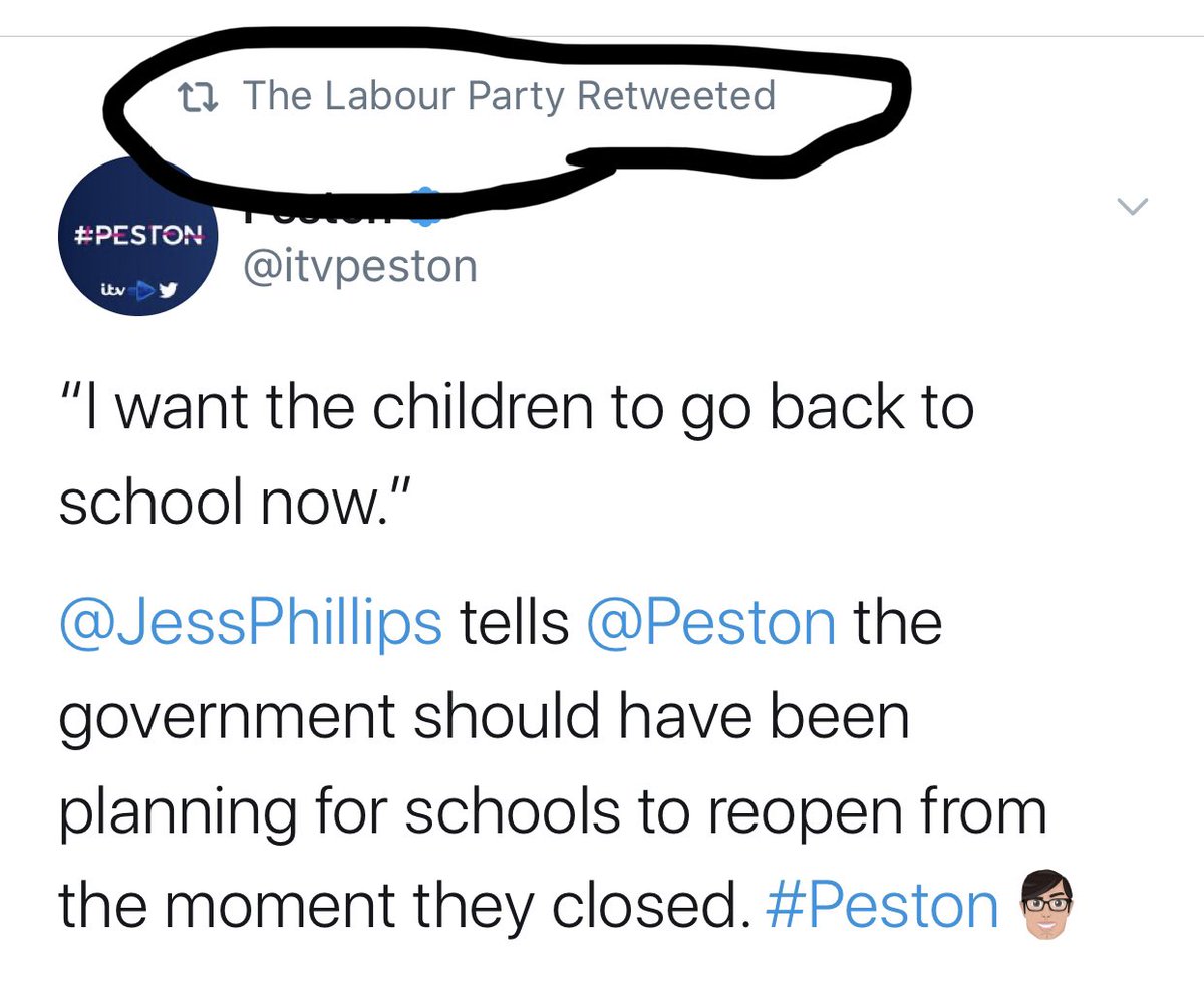 What are you doing you scabs  https://twitter.com/itvpeston/status/1273373997477101568