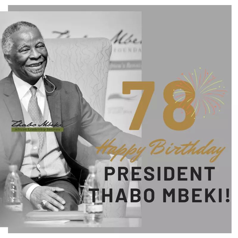 afrixel's tweet photo. Unga uQamatha angakugcina, ukhule Tata. Siyabulela ngemfundiso zakho. #mbeki78 #thabombekiat78 #Mbekibirthday https://t.co/lHG2GLud02