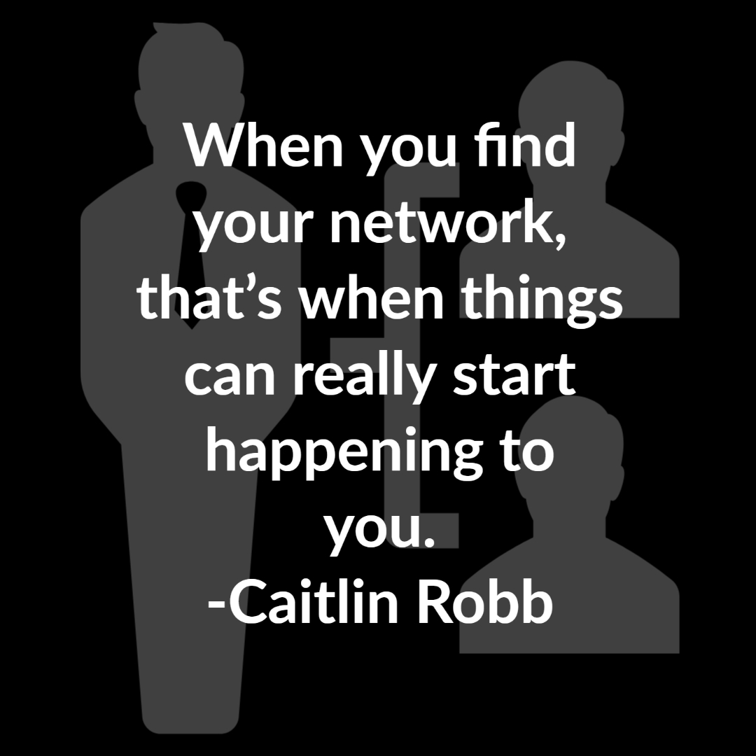 FinLitJoe's tweet photo. It's about who you know.
@CaitlinRobb 

https://t.co/HntGOEczJ8

#WTNM #Networking #Career #Success https://t.co/AWemm9G54P