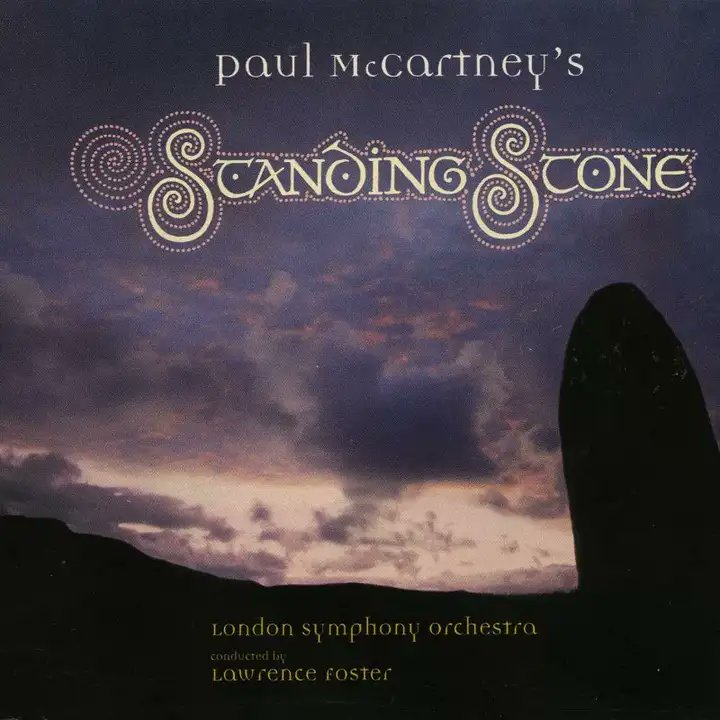 The project Paul has been working for the last 4 years - his second classical release 'Standing Stone' was issued after 'Flaming Pie' - The world premiere was held at The Royal Albert Hall on 14 October 1997.