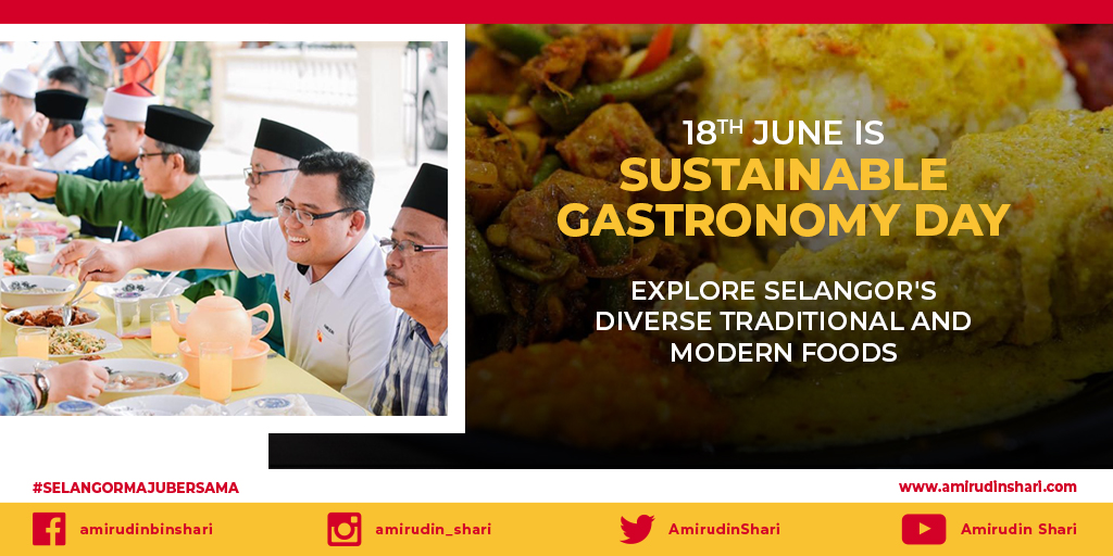 Amirudin Shari On Twitter This Celebration Recognises And Values The Sources Of Food From The Growth Of The Ingredients To The Preparation And Finally The Presentation On The Plate The Action Represents