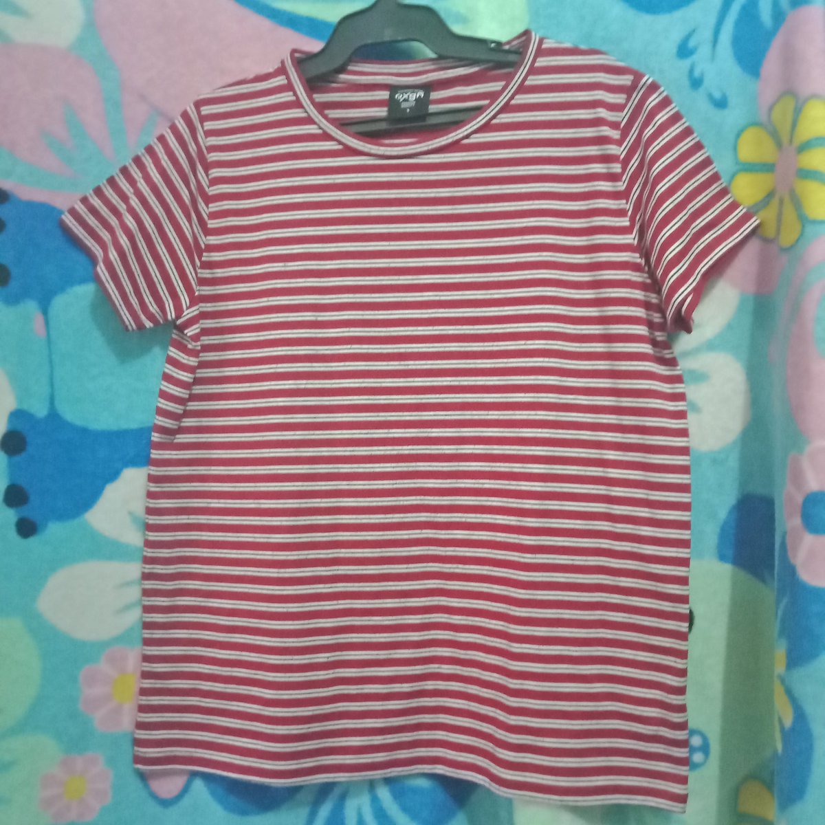 OXYGEN striped tee80 pesosSize s on tag