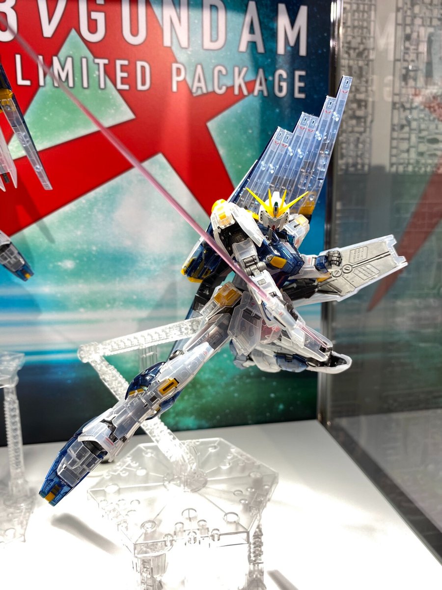 福岡店情報】 いよいよ明日発売！！ 『RG 1/144 νガンダム[クリア